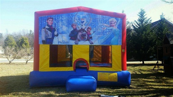 Disney Frozen Banner Bounce House