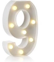  Marquee number 9