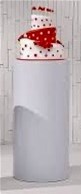 Large Cylinder Pedestal
