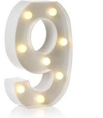  Marquee number 9